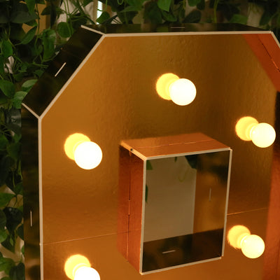 Décor Ideas with a Giant LED Marquee Number Décor Ideas with a Giant LED Marquee Number