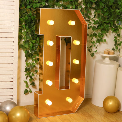 4ft Gold Marquee Letter D Light Up Sign 4ft Gold Marquee Letter D Light Up Sign