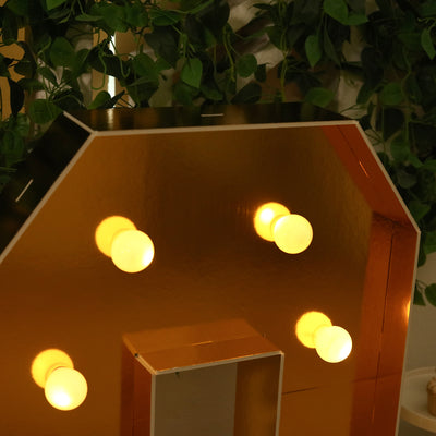 Décor Ideas with a Giant LED Marquee Letter Décor Ideas with a Giant LED Marquee Letter