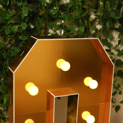 Décor Ideas with a Giant LED Marquee Letter Décor Ideas with a Giant LED Marquee Letter