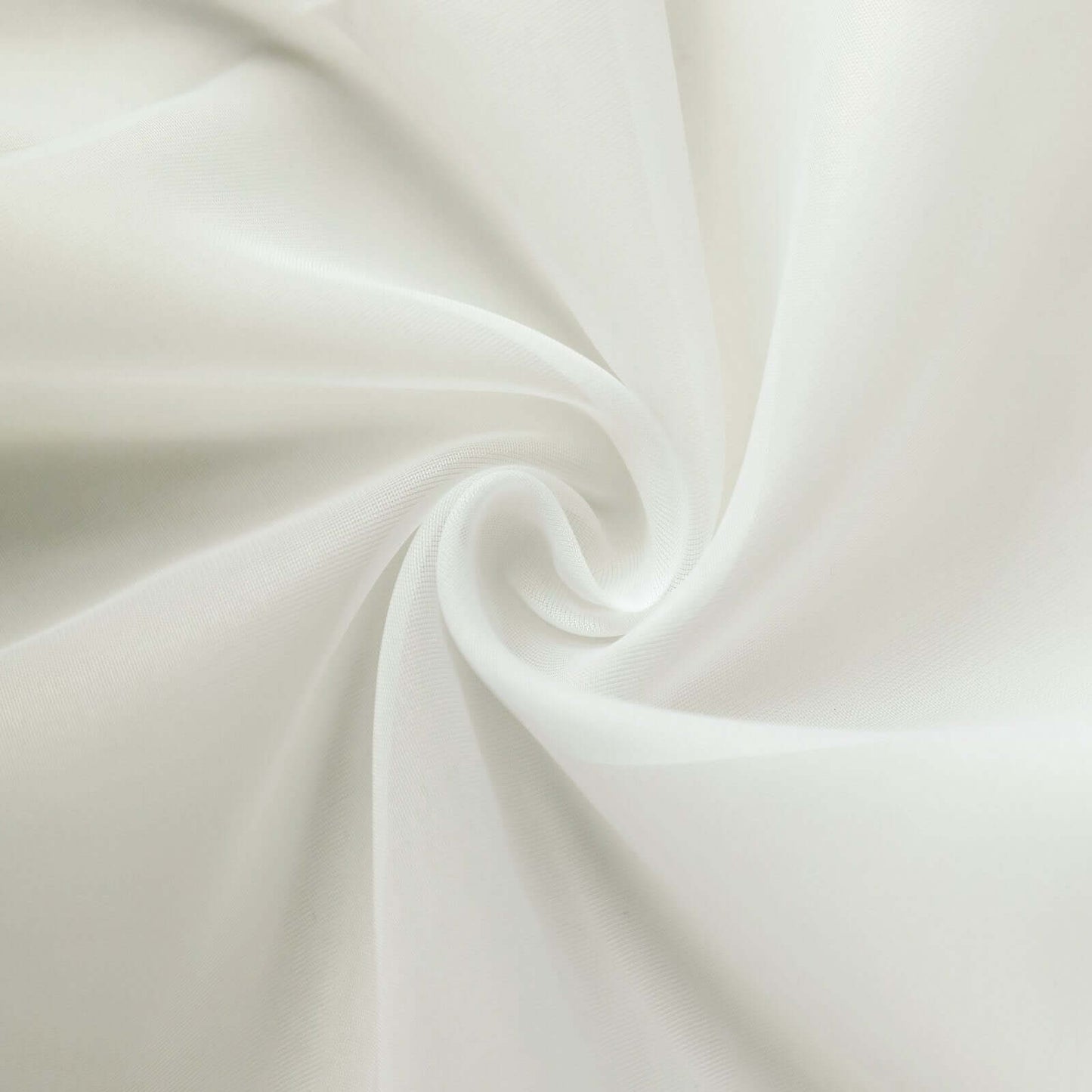 Ivory sheer curtain panel, durable and flame resistant fabric. #whtbkgd