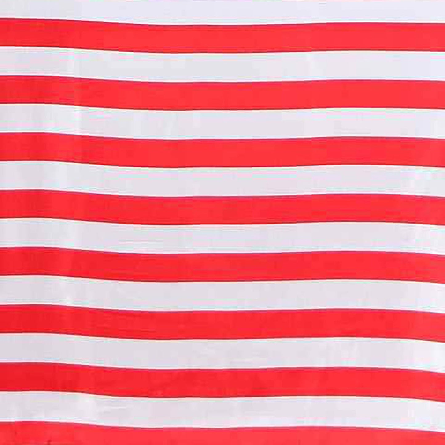Red and white striped satin round tablecloth, 120 inches. #whtbkgd