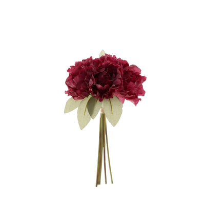 Lifelike Elegance of Mulberry Peonies Lifelike Elegance of Mulberry Peonies