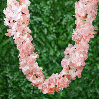 Versatile Uses for the Blush Hydrangea Garland Versatile Uses for the Blush Hydrangea Garland