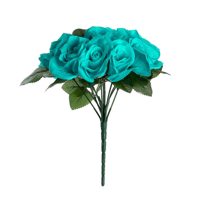 Elegance of Turquoise Velvet-Like Roses Elegance of Turquoise Velvet-Like Roses