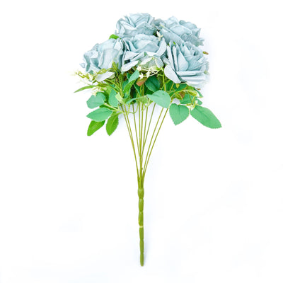 Lifelike Elegance of Dusty Blue Roses Lifelike Elegance of Dusty Blue Roses