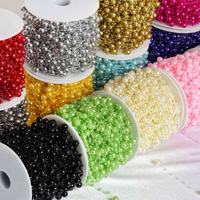 Versatile Uses of Faux Pearl String Beads Versatile Uses of Faux Pearl String Beads