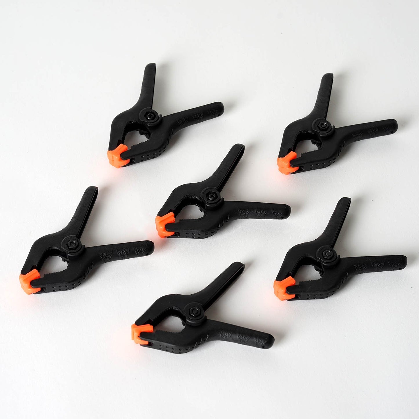 4 Inch Heavy Duty Plastic Photography Backdrop Clamps 6 Pack