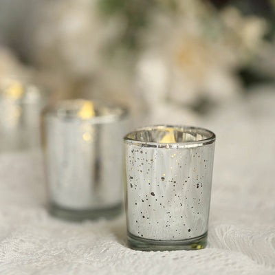 Sophisticated Elegance with Silver Mercury Glass Sophisticated Elegance with Silver Mercury Glass