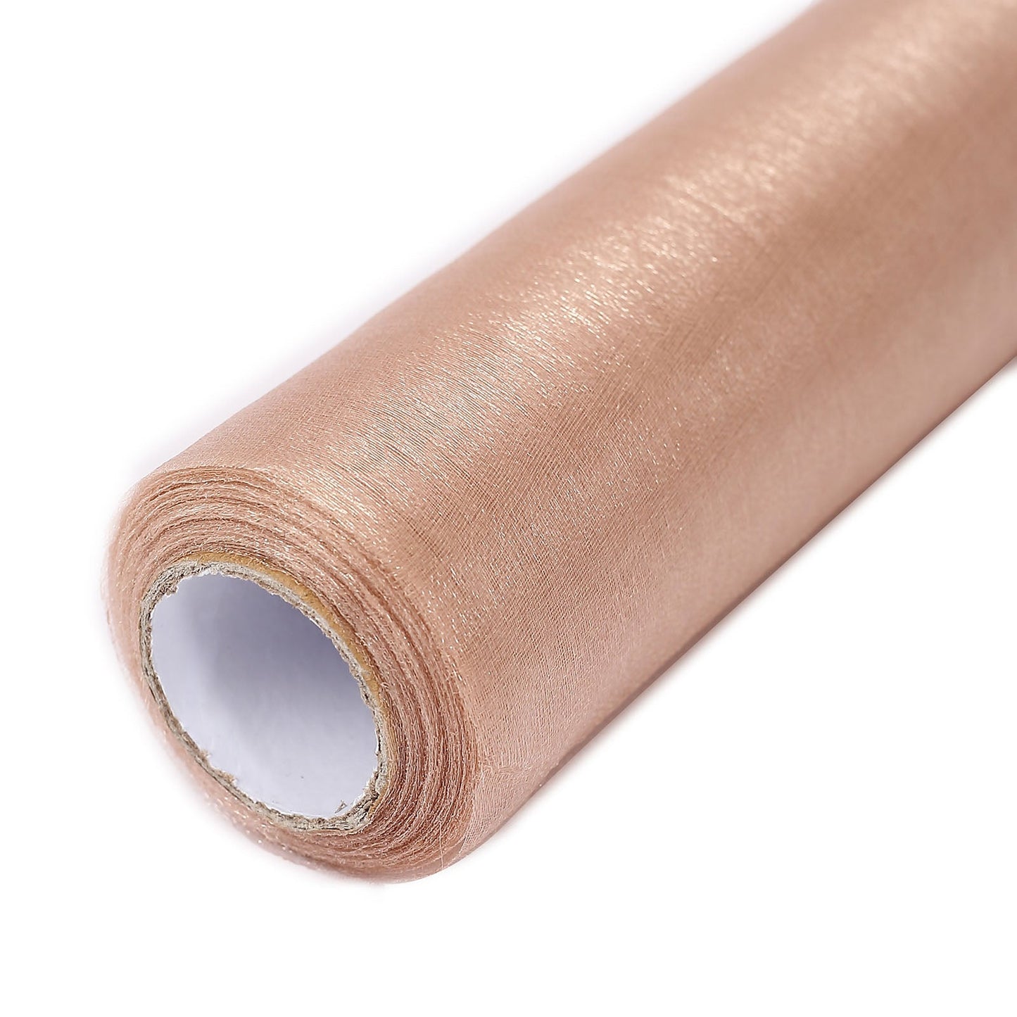 12 Inch x 10 Yards Nude Sheer Chiffon Fabric Bolt
