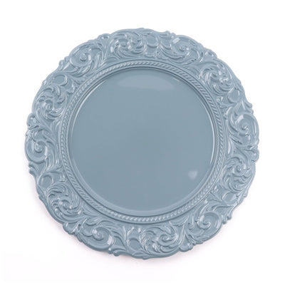 Elevate Your Dining Experience with Dusty Blue Charger Plates Elevate Your Dining Experience with Dusty Blue Charger Plates
