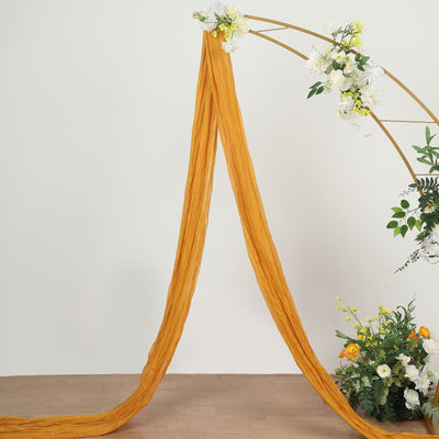 Elegant Mustard Yellow Drapery for Weddings Elegant Mustard Yellow Drapery for Weddings