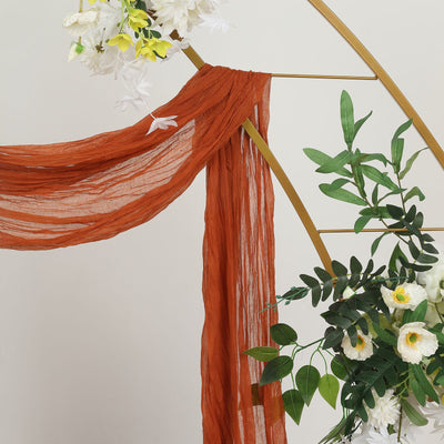 Bohemian Charm with Terracotta Gauze Bohemian Charm with Terracotta Gauze