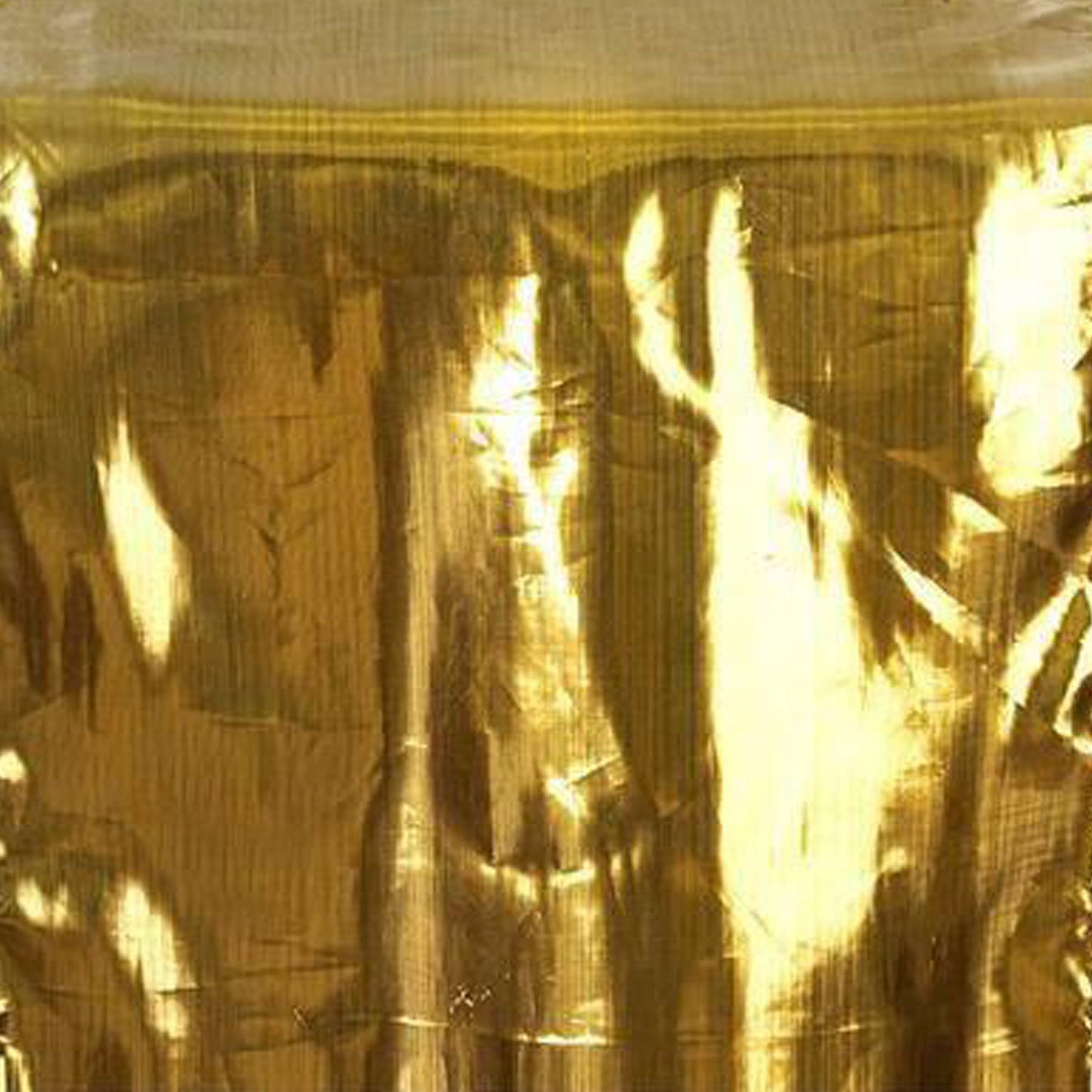13x108 inch | Shiny Metallic Foil Gold Lame Fabric Table Runner#whtbkgd