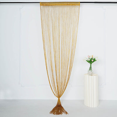Create Stunning Backdrops with Gold Silk Tassel Curtains Create Stunning Backdrops with Gold Silk Tassel Curtains