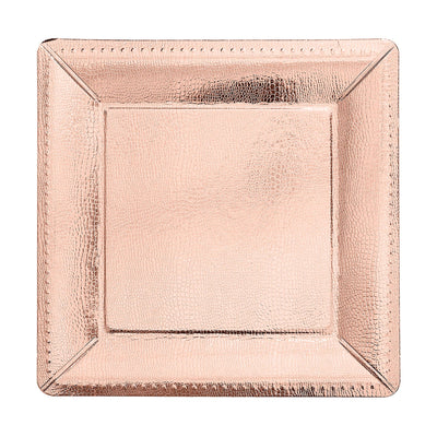 Elevate Your Event with Rose Gold Charger Plates Elevate Your Event with Rose Gold Charger Plates