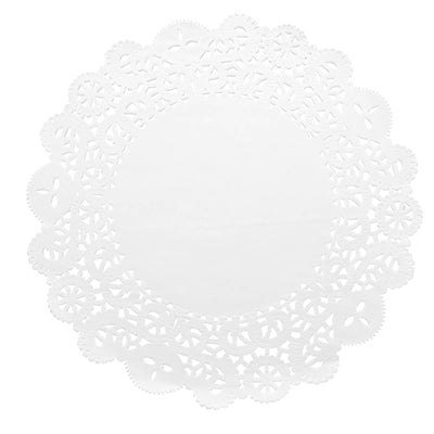 Elegant Presentation with Lace Doilies Elegant Presentation with Lace Doilies