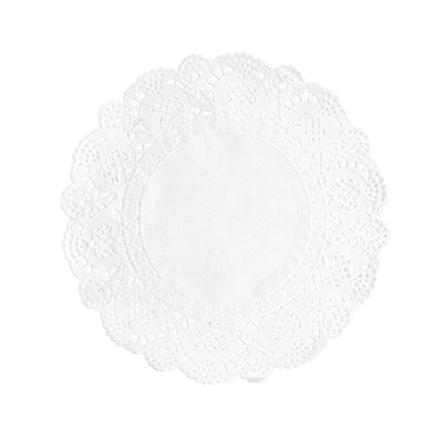 Elegant Presentation with 4" Round Lace Doilies Elegant Presentation with 4" Round Lace Doilies