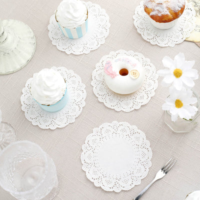 Versatile Uses of White Lace Paper Doilies Versatile Uses of White Lace Paper Doilies