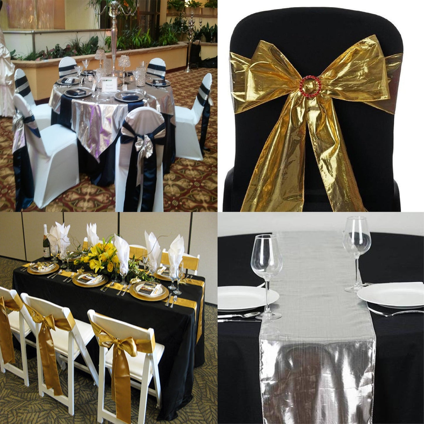 Shiny metallic gold polyester lame fabric roll for DIY crafts.