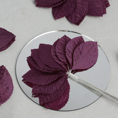 Luxurious Texture of Eggplant Burning Passion Leaves Luxurious Texture of Eggplant Burning Passion Leaves