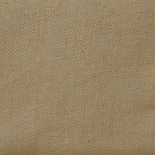 Natural burlap jute square table overlay, 60"x60", rustic texture.