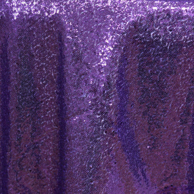 Easy Maintenance of the Purple Sequin Table Overlay Easy Maintenance of the Purple Sequin Table Overlay