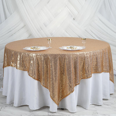 Unmatched Elegance with Gold Premium Sequin Overlay Unmatched Elegance with Gold Premium Sequin Overlay
