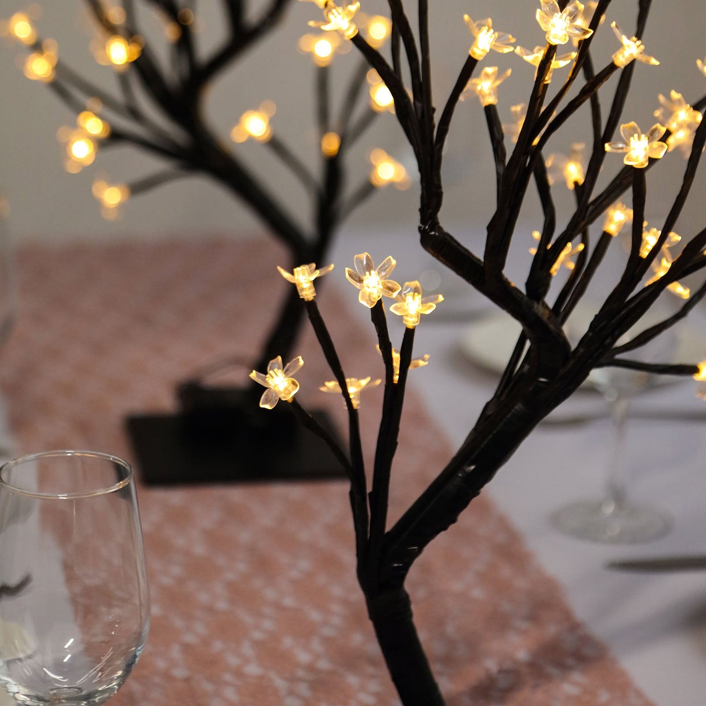 LED Tree Centerpieces, Battery Operated Led Lights