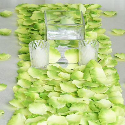 Elevate Your Event with Lime Green Silk Rose Petals Elevate Your Event with Lime Green Silk Rose Petals