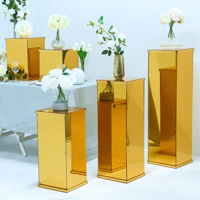 Elegant Gold Mirror Finish Elegant Gold Mirror Finish