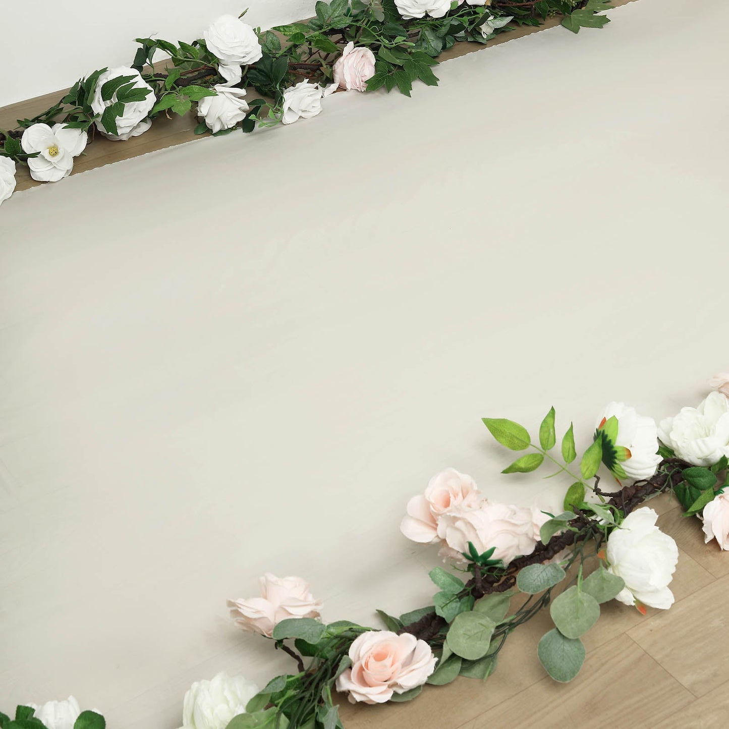40 Inch x 100 Feet Ivory PVC Runner