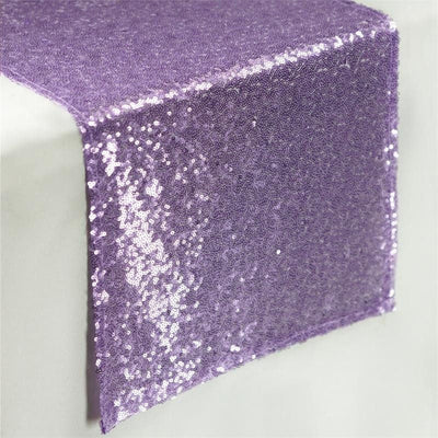 Lavender Lilac Sequin Table Runner – A Touch of Elegance Lavender Lilac Sequin Table Runner – A Touch of Elegance