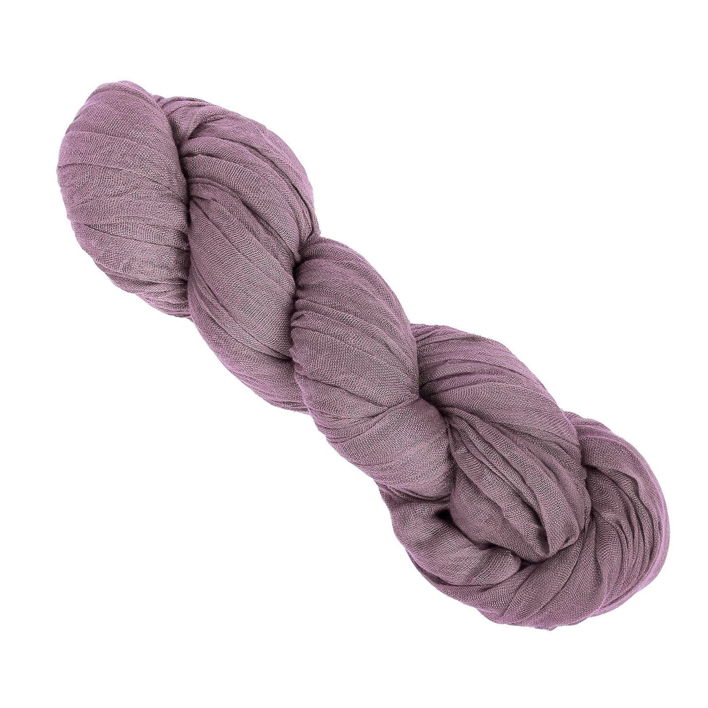 10 Feet Violet Amethyst Gauze Cheesecloth Boho Table Runner