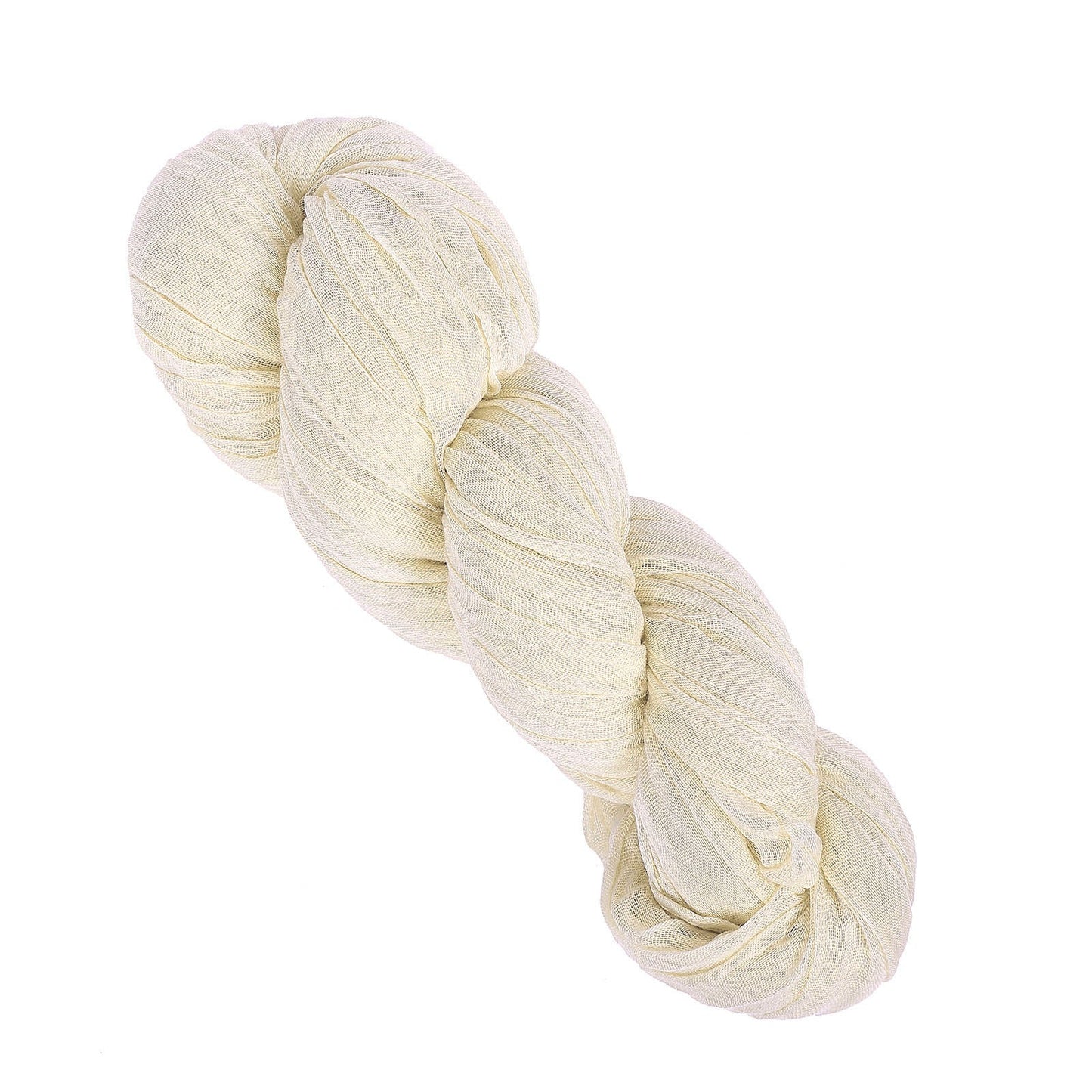 10 Feet Cream Colored Gauze Cheesecloth Table Runner