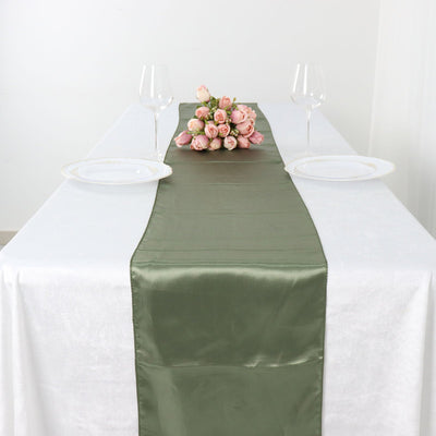 Elegance Redefined with Dusty Sage Green Satin Elegance Redefined with Dusty Sage Green Satin
