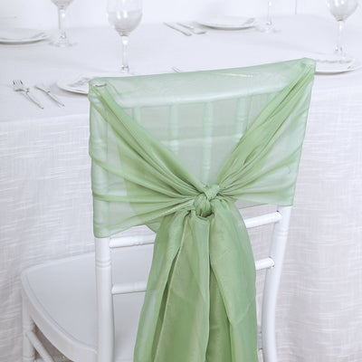 Versatile Uses of Sage Green Chiffon Chair Sashes Versatile Uses of Sage Green Chiffon Chair Sashes