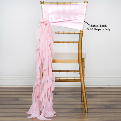 Elevate Your Event with Blush Chiffon Sashes Elevate Your Event with Blush Chiffon Sashes
