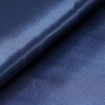 Luxurious Look of Navy Blue Satin Luxurious Look of Navy Blue Satin