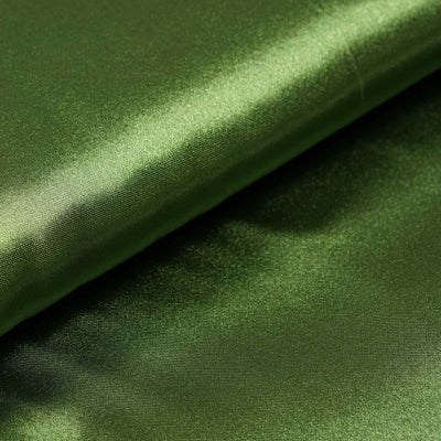 Elegant Olive Green Satin Fabric Elegant Olive Green Satin Fabric