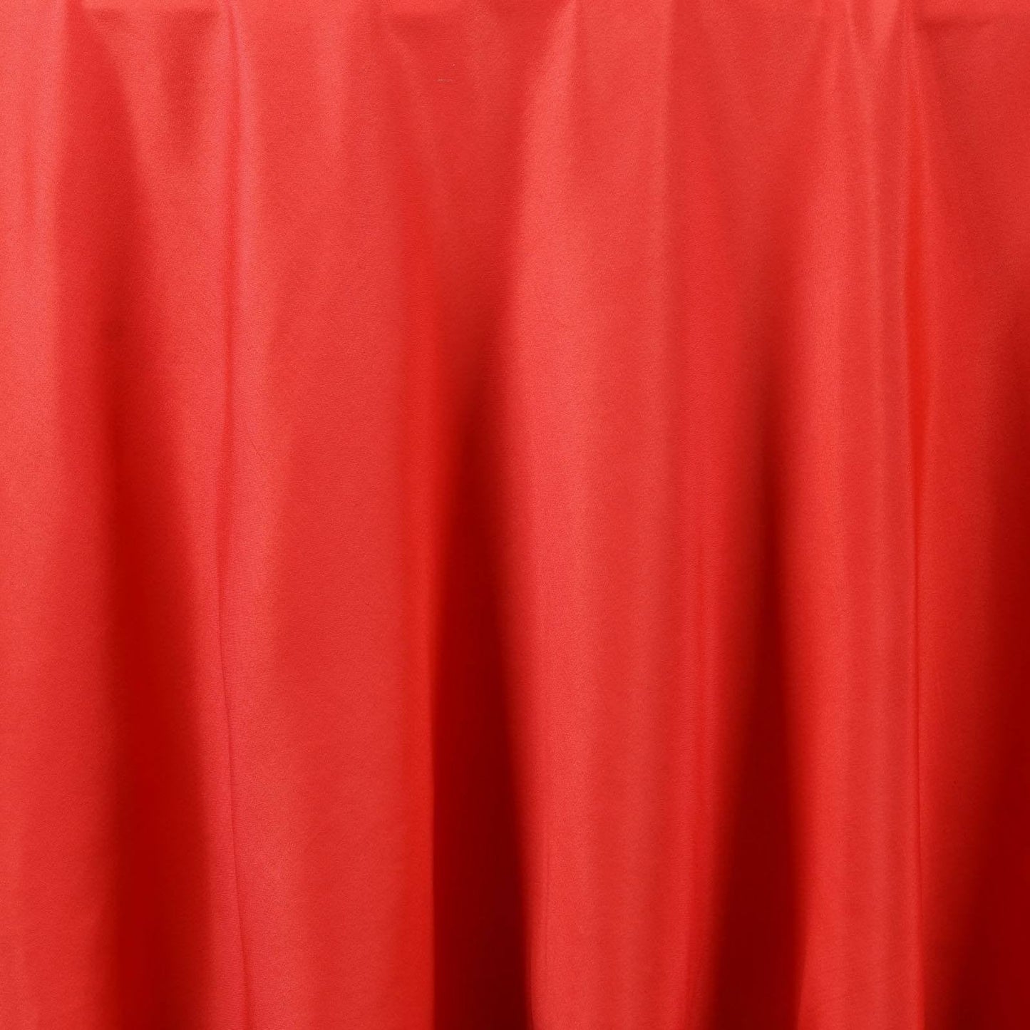 108inch Red Polyester Round Tablecloth