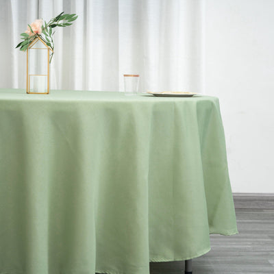 Durability of the 108" Sage Green Tablecloth Durability of the 108" Sage Green Tablecloth