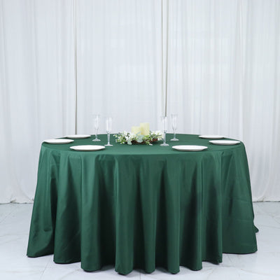 Luxurious Look with Hunter Emerald Green Tablecloth Luxurious Look with Hunter Emerald Green Tablecloth