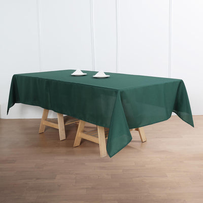 Durability Meets Style in the Hunter Emerald Green Tablecloth Durability Meets Style in the Hunter Emerald Green Tablecloth