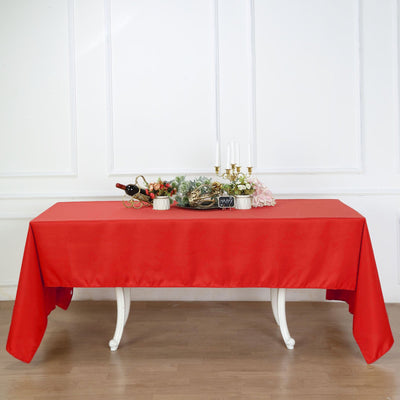 Durability and Practicality of the Red Polyester Tablecloth Durability and Practicality of the Red Polyester Tablecloth