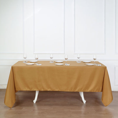 The Elegance of Gold Polyester Tablecloths The Elegance of Gold Polyester Tablecloths