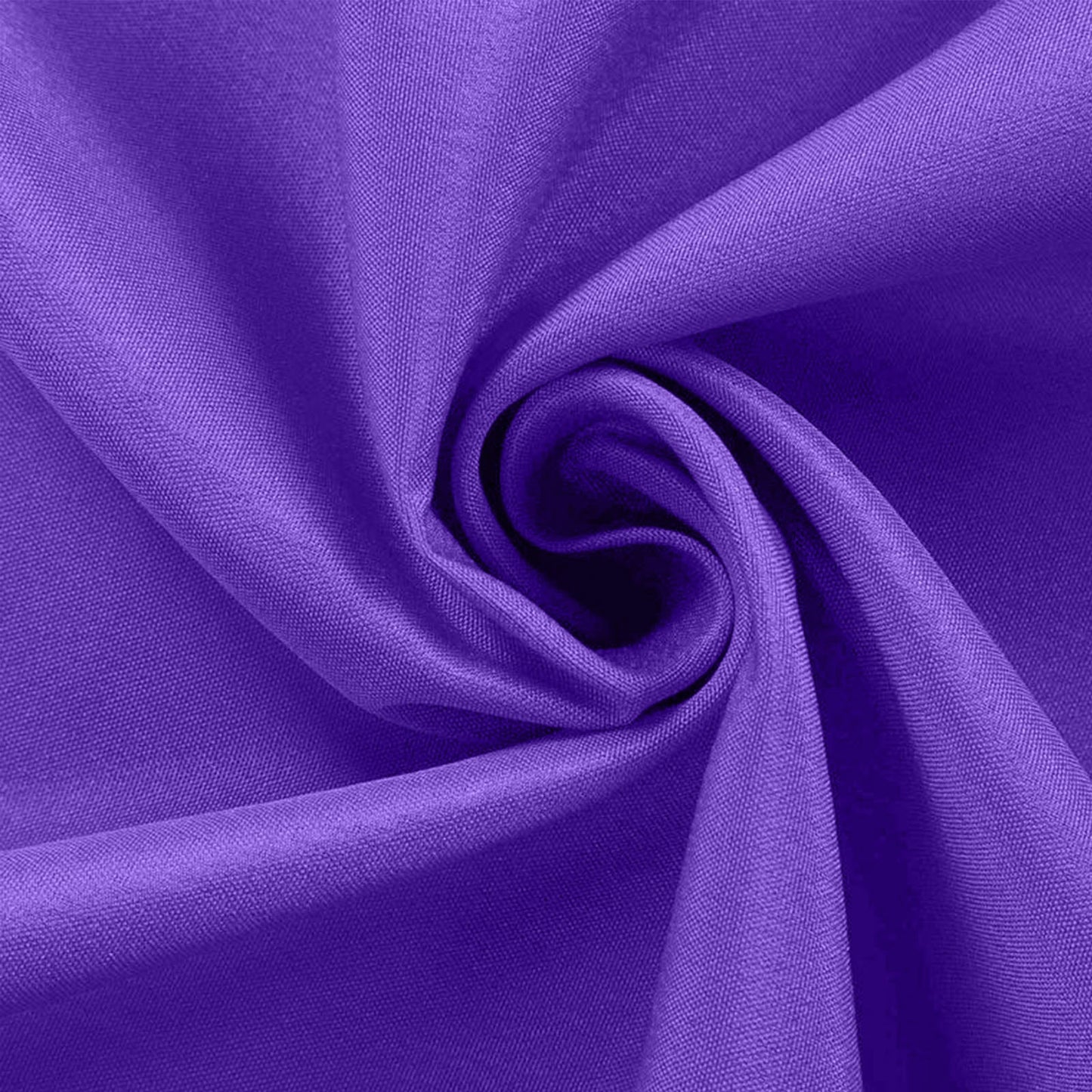 90 Inch Tablecloth In Purple Polyester Round #whtbkgd