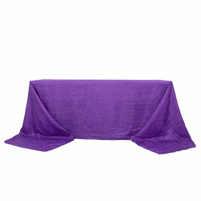 Decor Ideas Using the Purple Accordion Crinkle Taffeta Tablecloth Decor Ideas Using the Purple Accordion Crinkle Taffeta Tablecloth