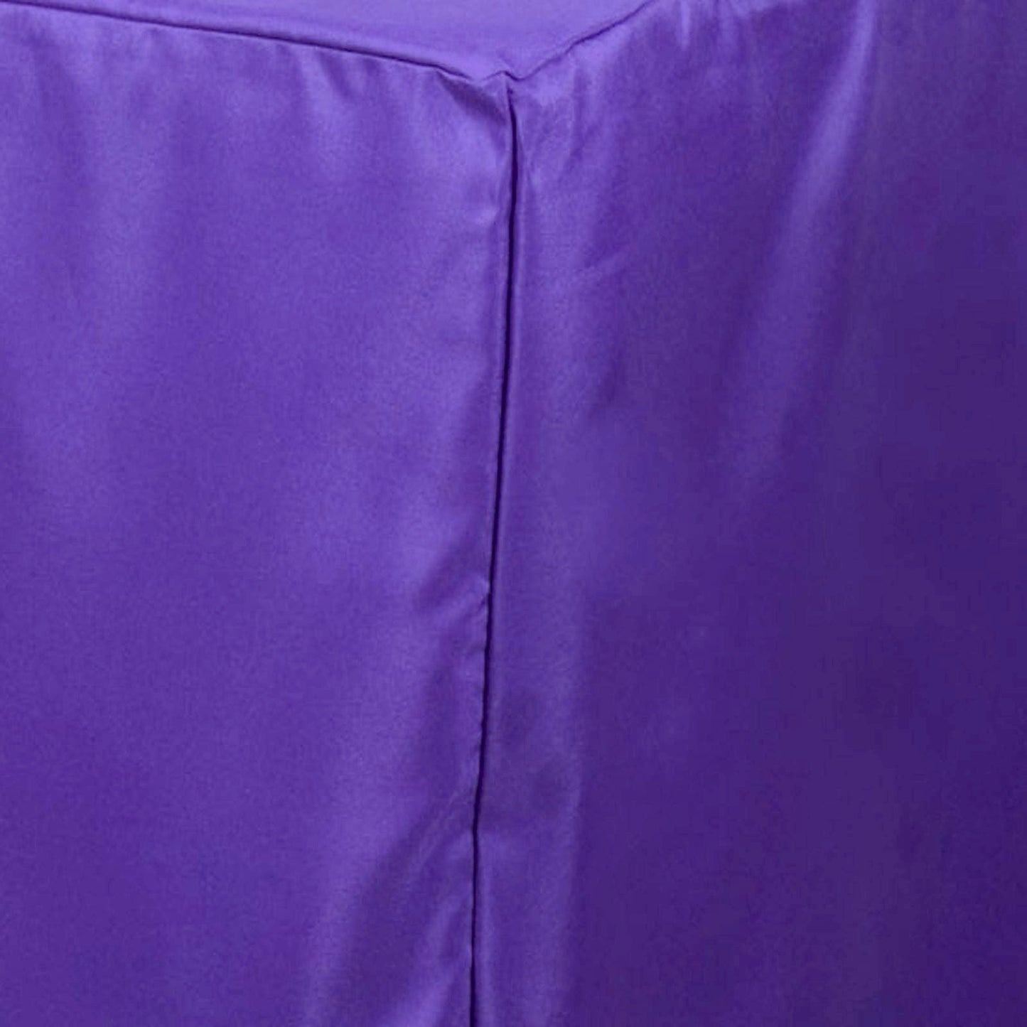 6FT Fitted PURPLE Wholesale Polyester Table Cover Wedding Banquet Event Tablecloth#whtbkgd