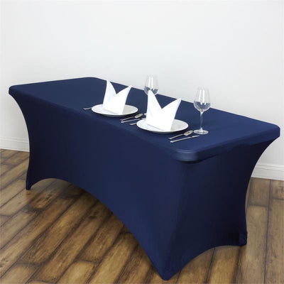 Unmatched Durability of the Navy Blue Stretch Spandex Tablecloth Unmatched Durability of the Navy Blue Stretch Spandex Tablecloth